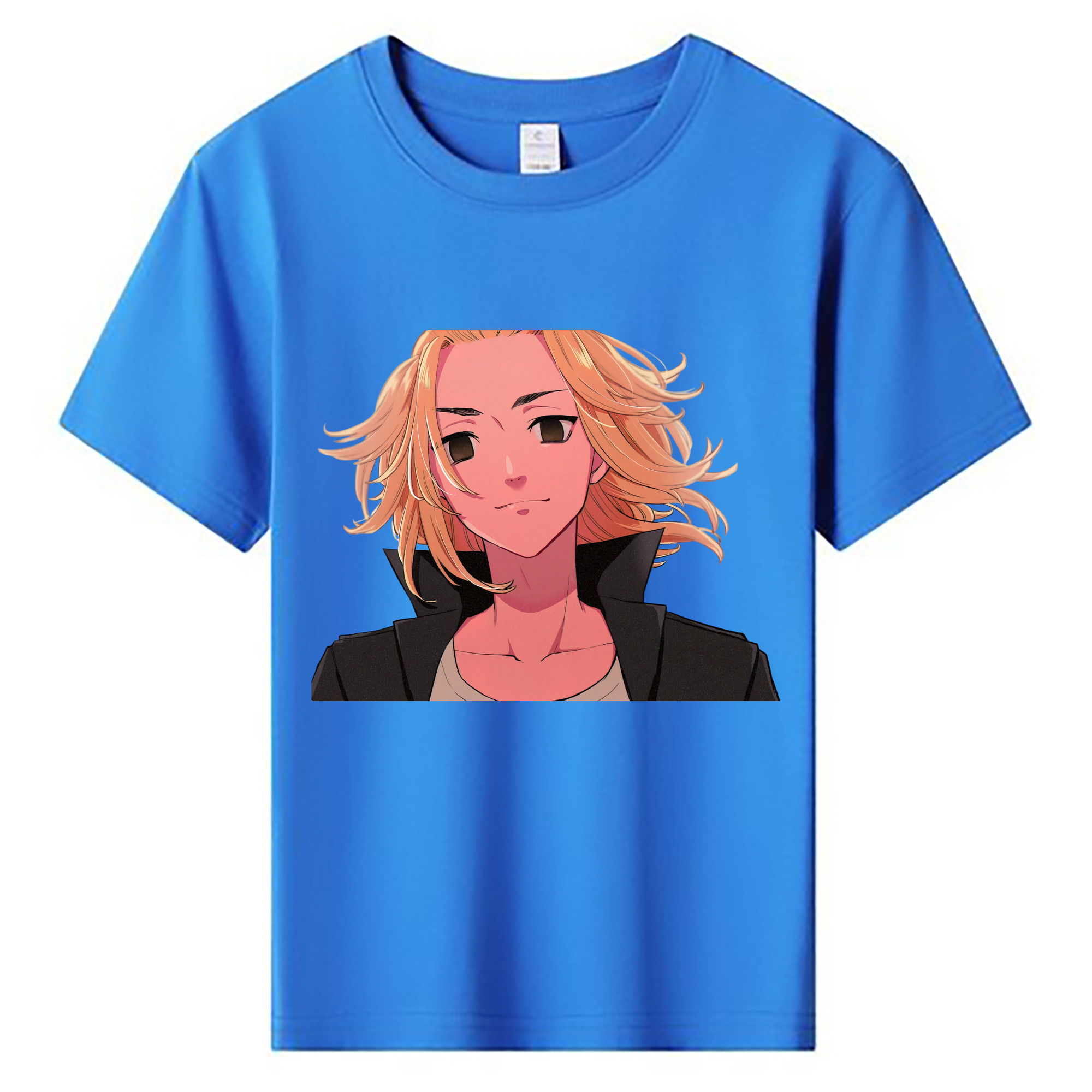 （画像用） 東京リベンジャーズ Tokyo Revengers 綿100％キッズTシャツ（フロントプリント）
